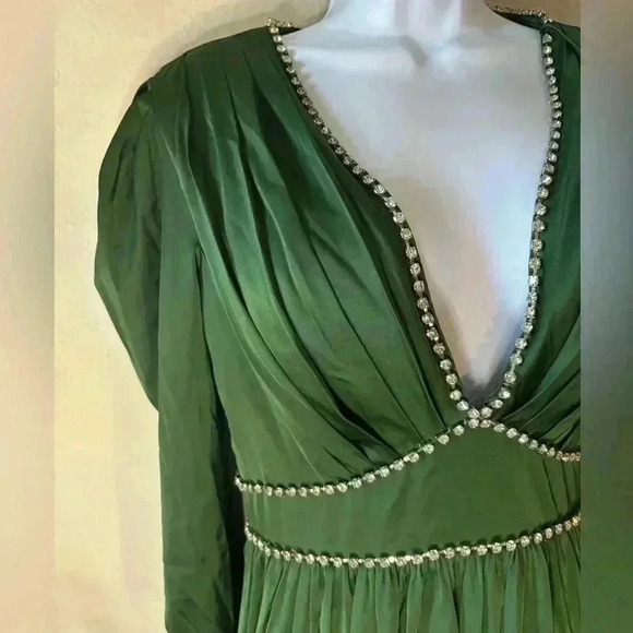 Mac Duggal Rhinestone Dress - Picture 3 of 11